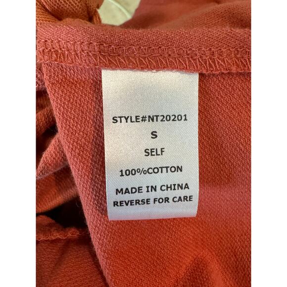 New ~ LUMIERE NORDSTROM ~ FALL Brown 3/4 Sleeve Blouse Top Size Small - Picture 5 of 5